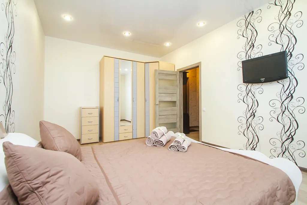 Уютная квартира у ТЦ Аура