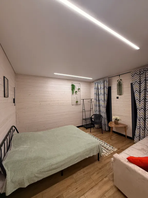 Гостевой дом с баней и чаном в лесу