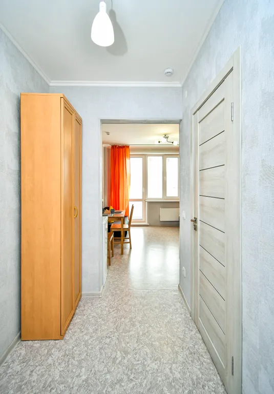 Квартира Видовые апартаменты с большой кроватью (Лесопарковая 49, 18 этаж) — Красноярск