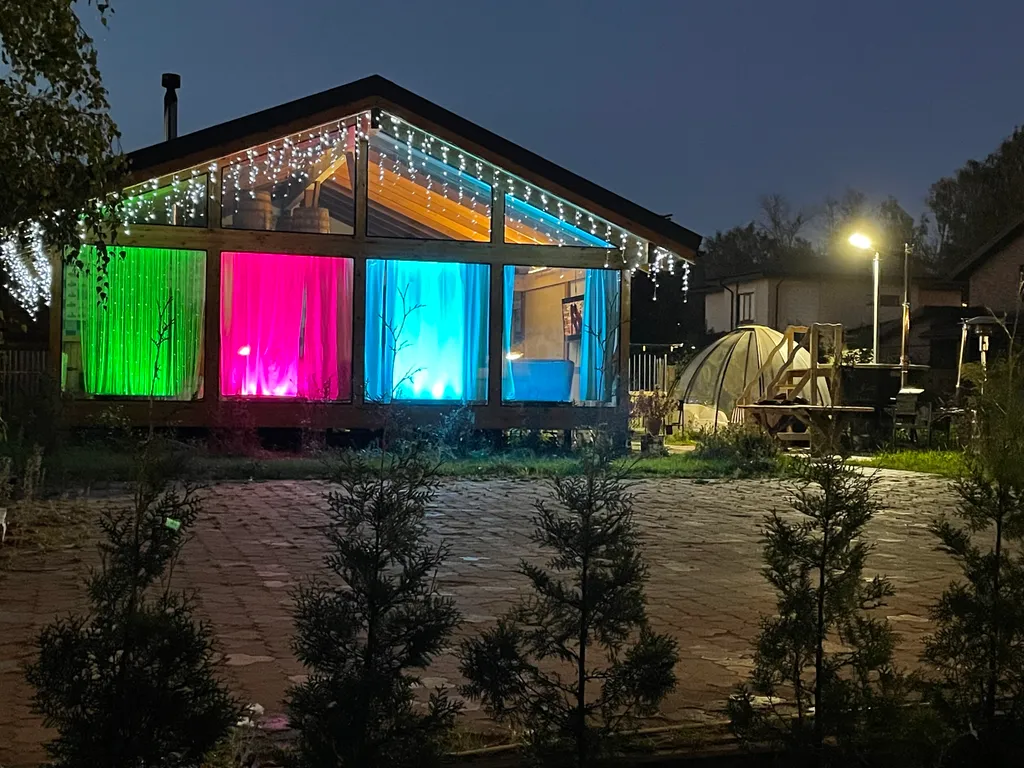 Коттедж Дом с баней в глемпинге Байкал — Павловский Посад