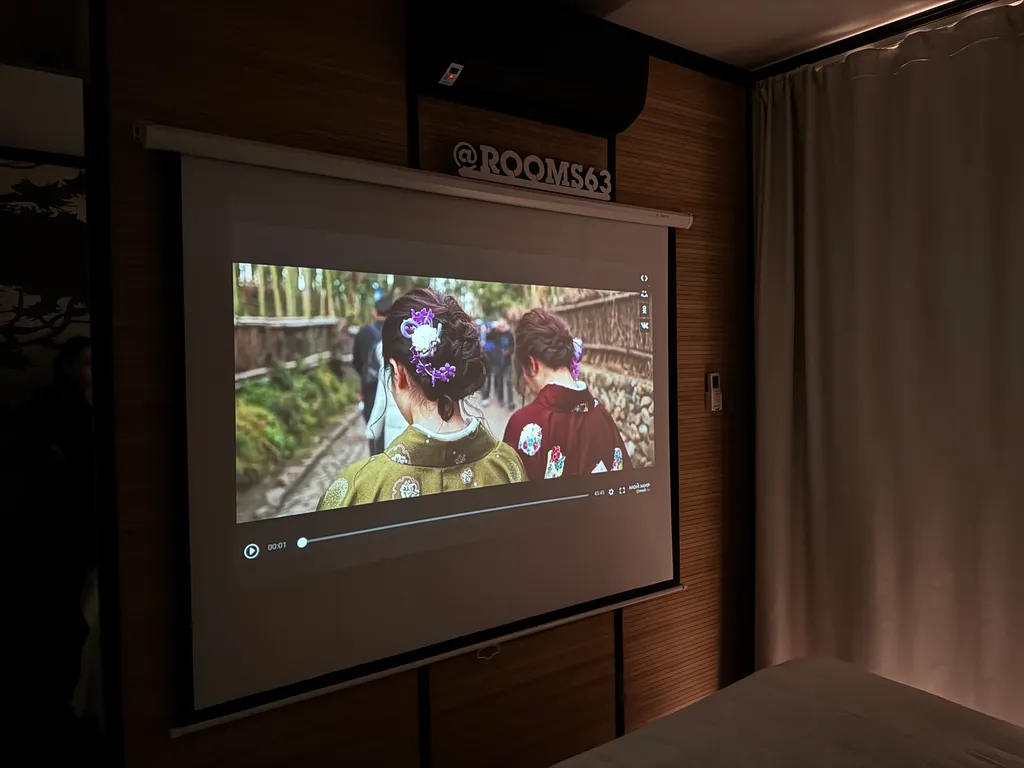 Студия Азия с кинотеатром, террасой и кухней