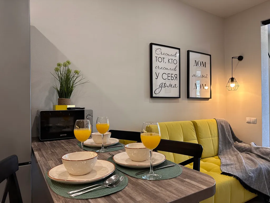 Уютная квартира с видом на море и горную реку в ЖК Солнечный Дагомыс