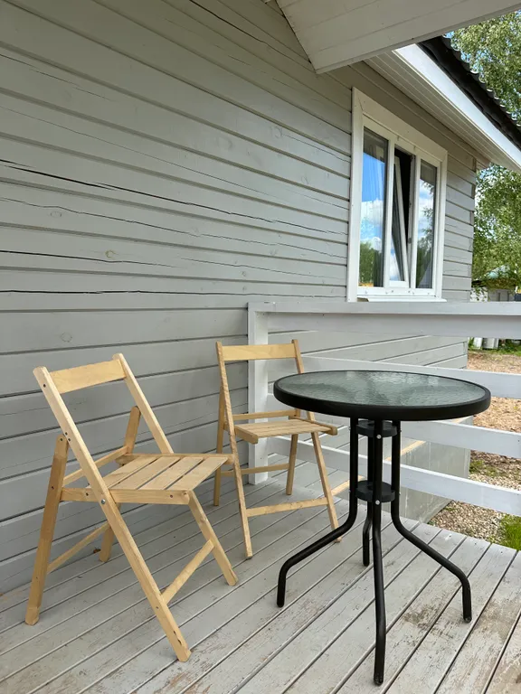 Дом с баней у водохранилища