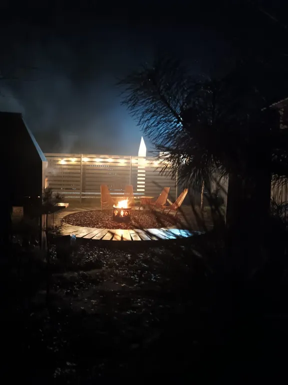 Уютный а-фрейм в деревне