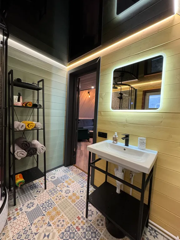 Коттедж Коттедж Афрейм с баней — Можайск