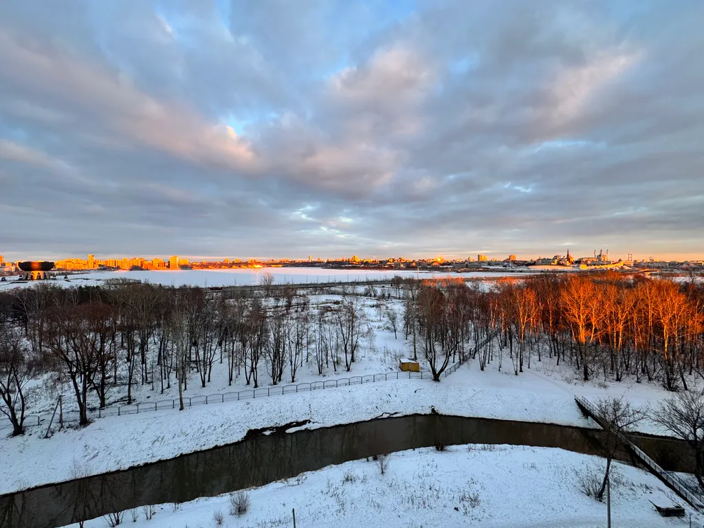 Квартира с панорамным видом на город