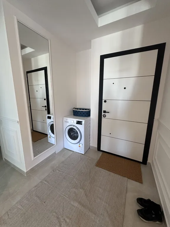 Светлая уютная квартира в Махмутларе с панорамным видом на море и горы