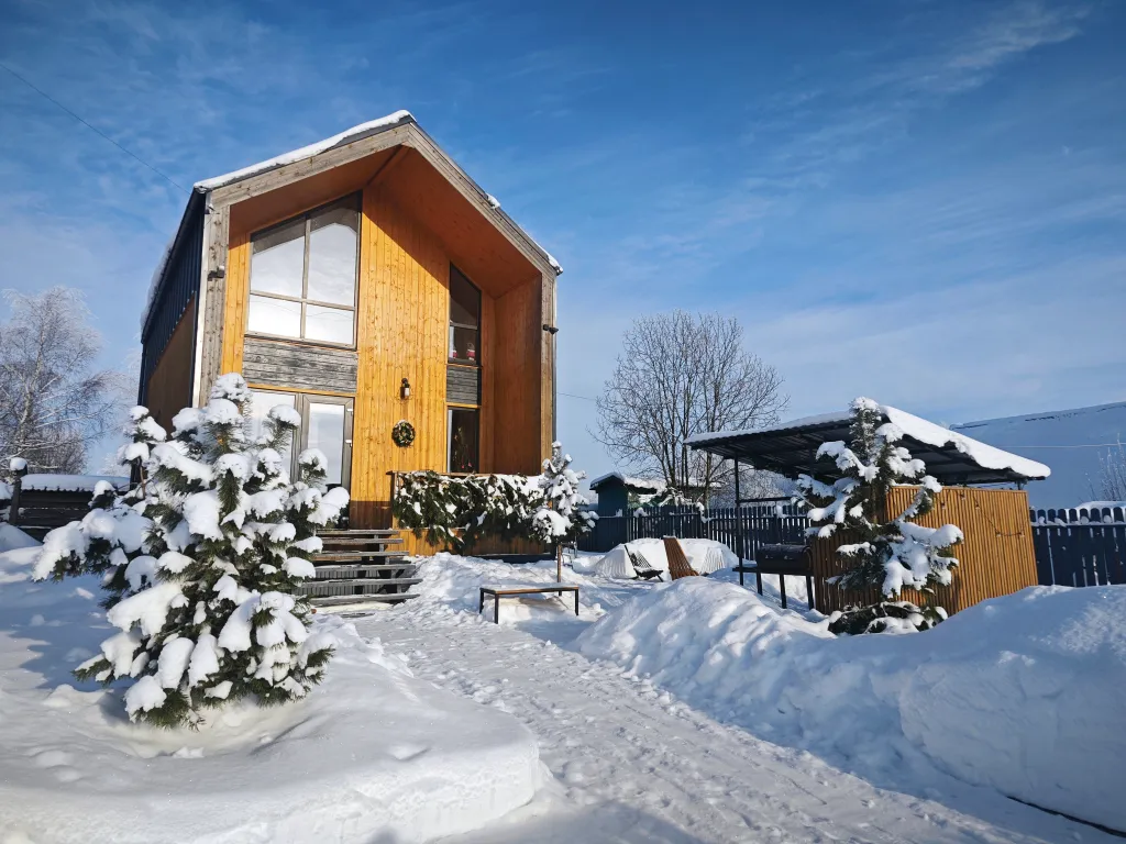 Коттедж с сауной для семейного отдыха в стиле барнхаус — аренда посуточно в Переславль-Залесский