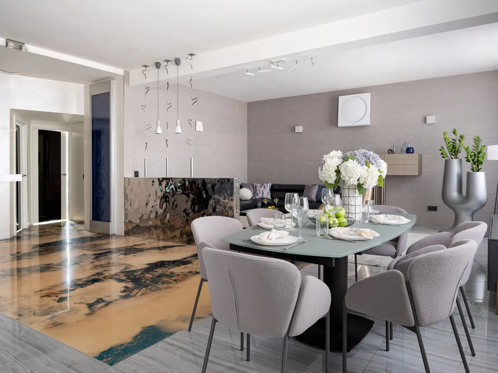 Квартира Квартира Новая Трешка у набережной — Москва