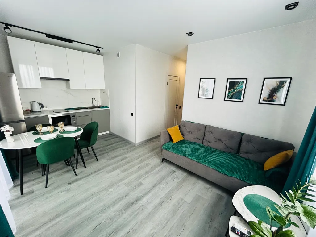 Современная квартира с видом на центр города