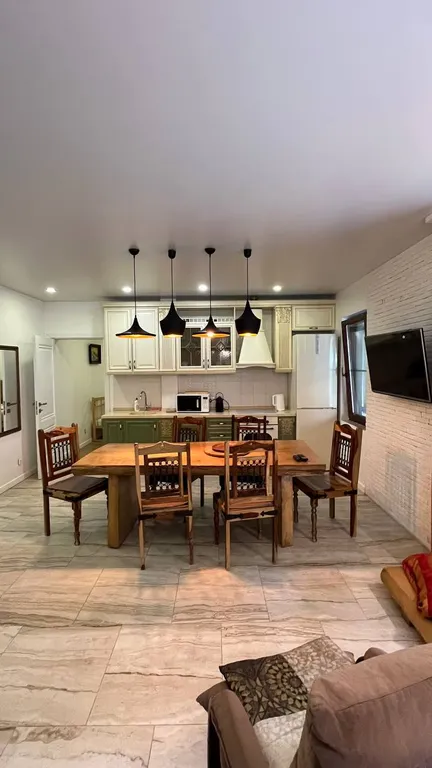 Евро-четырехкомнатный апартамент Эко Дом с террасой