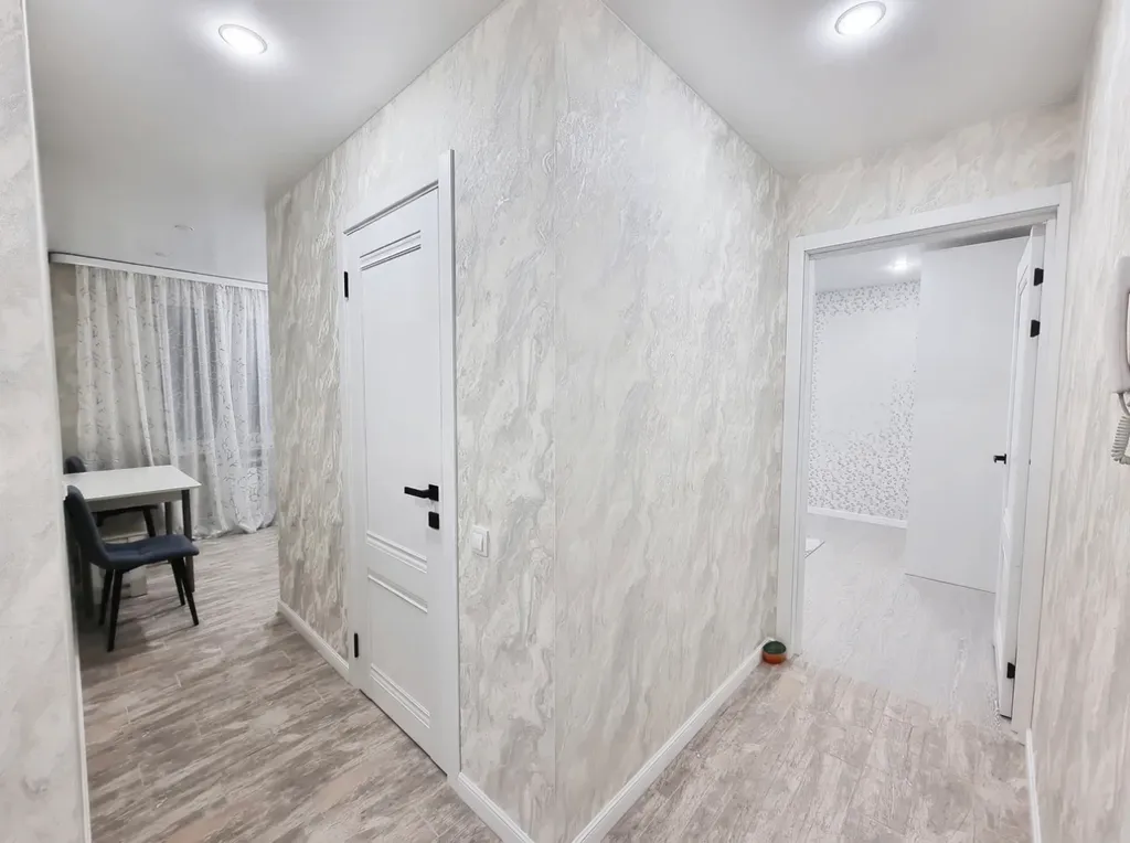 Двухкомнатная квартира с двумя кроватями