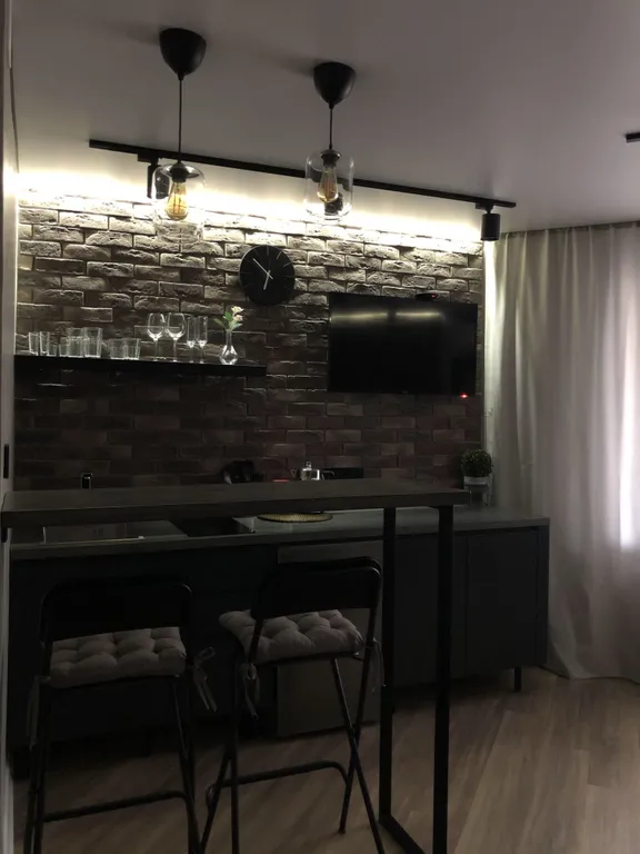 Уютная студия на Александра Кудашева