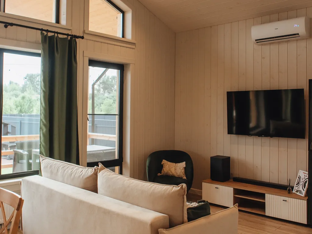 Коттедж Красивый дом с сауной, джакузи, сапбордами — Павловский Посад