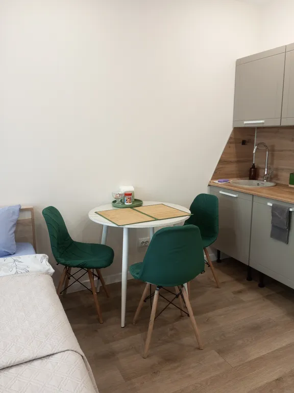 Уютная студия с видом на реку