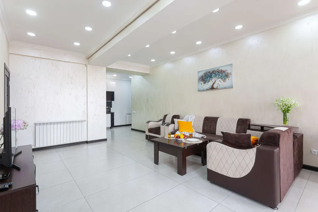 Просторная квартира с 2 спальнями в центре Еревана