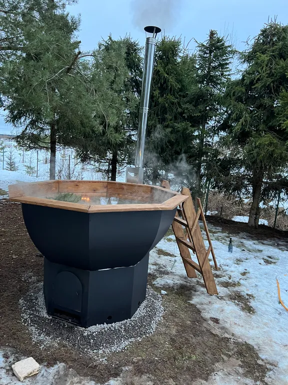 Дом в стиле прованс с камином