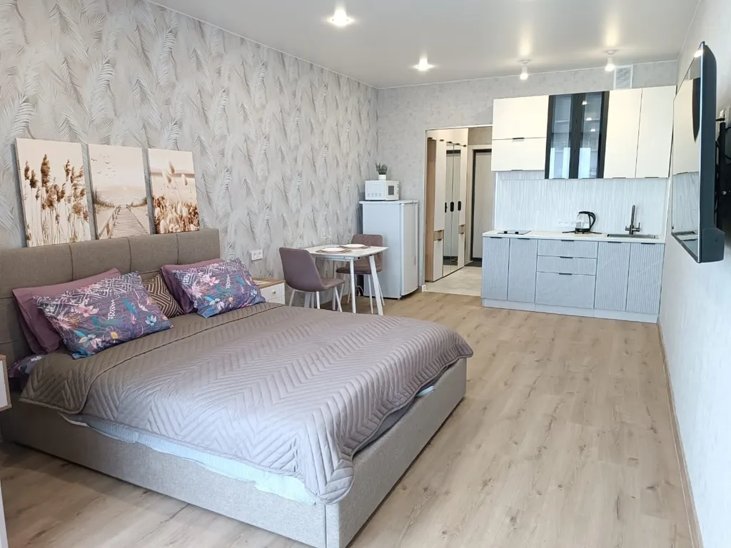 Квартира-студия в новом доме "Макси Лайф" — аренда посуточно в Архангельск