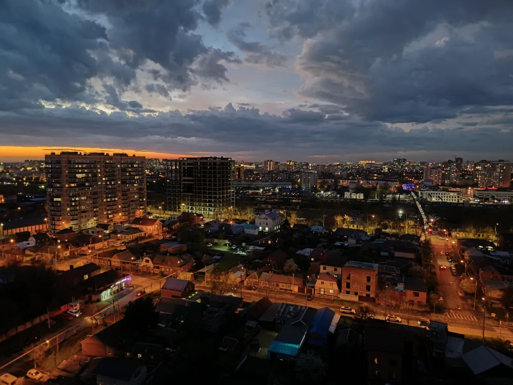 Квартира Уютная квартира с видом на город и реку Кубань в центре — Краснодар