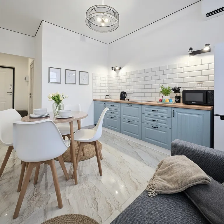 Апартамент с большим телевизором