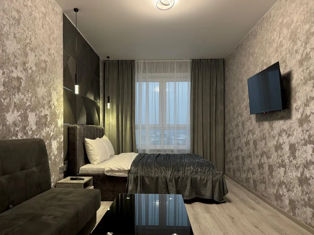 Апартаменты Аврора в ЖК Крылья и красивым видом с 17 этажа