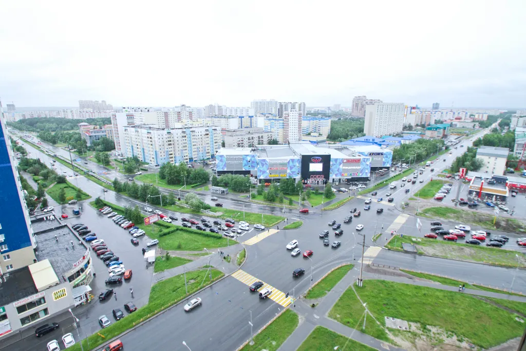 Однокомнатная квартира с потрясающим видом на город