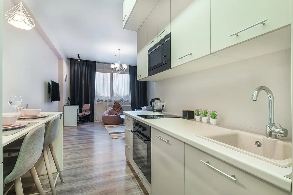 Квартира Квартира Апартамент Делюкс Sky INN Rose 7 минут м. Немчиновка — Новоивановское