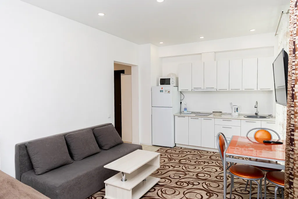 Современная студия в ЖК Грин Палас Мира-Пуркаева