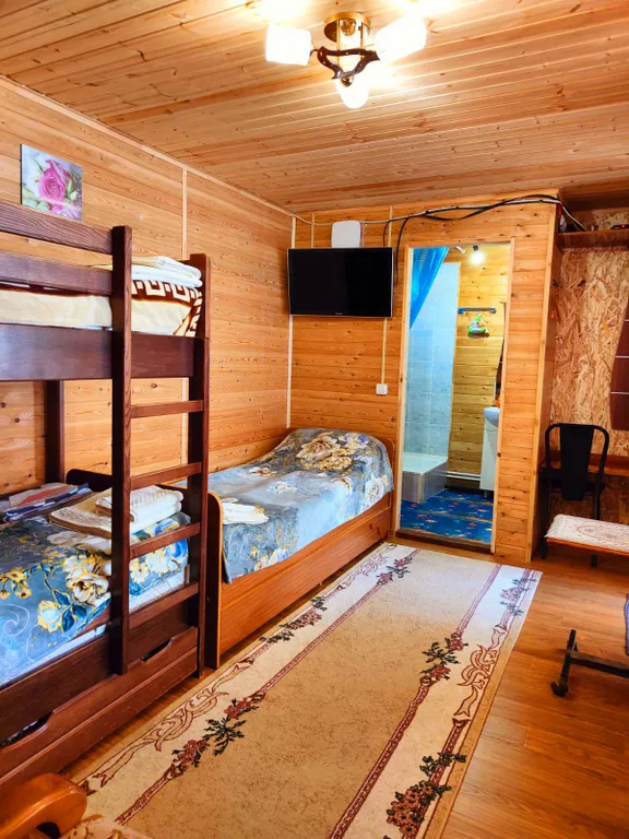 Трёхместный домик в Архызе