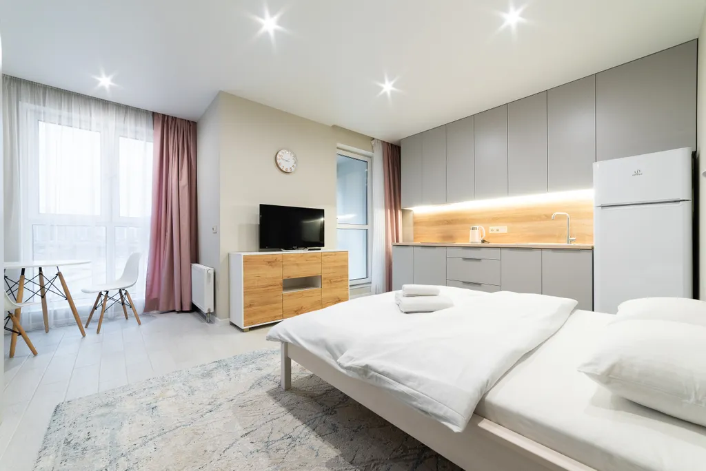 Квартира студия Минск Мир с балконом