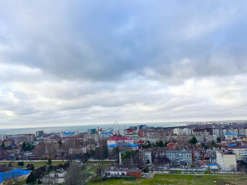 Квартира Квартира Новая студия с отличным ремонтом и видом на море — Анапа