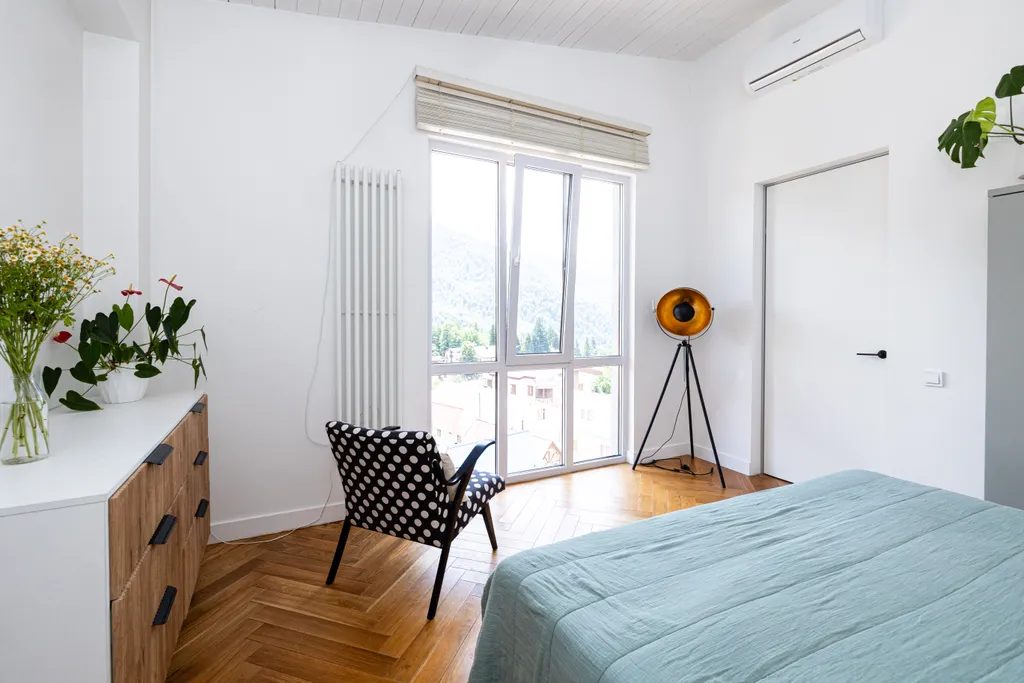 Двухуровневая квартира с видом на горы