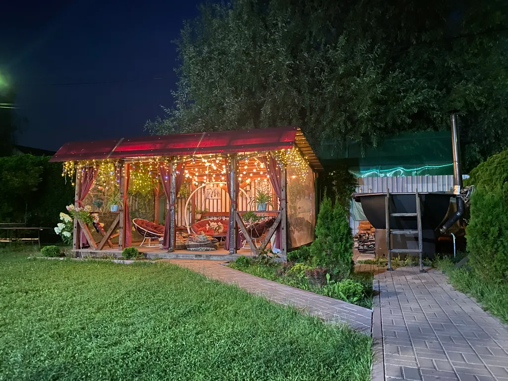 Уютный домик с баней и банным чаном, рядом с Москвой