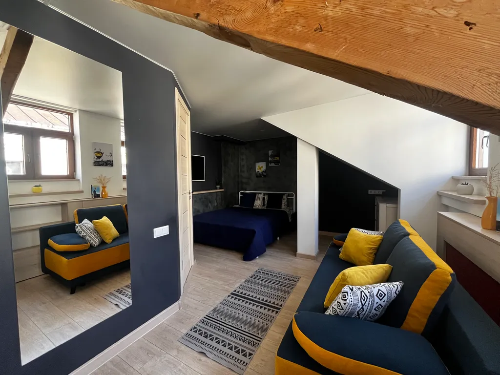 Уютная мансарда в историческом центре города