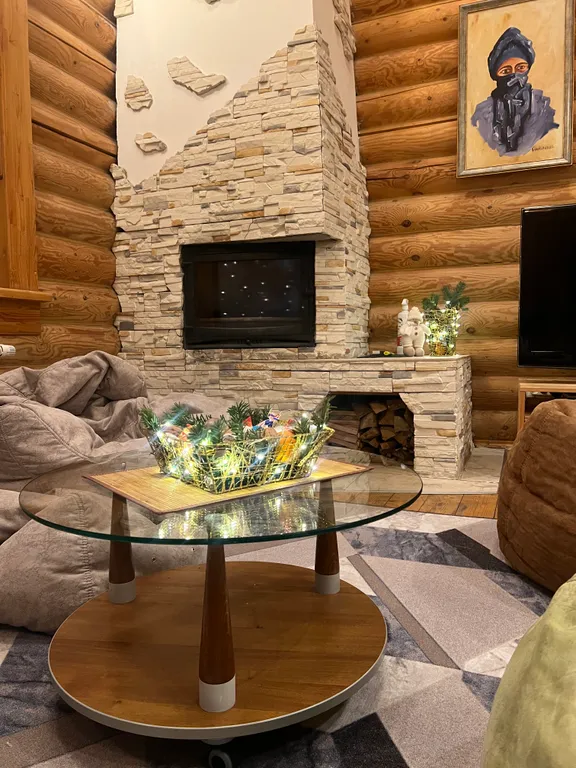 Коттедж на Новый год у воды