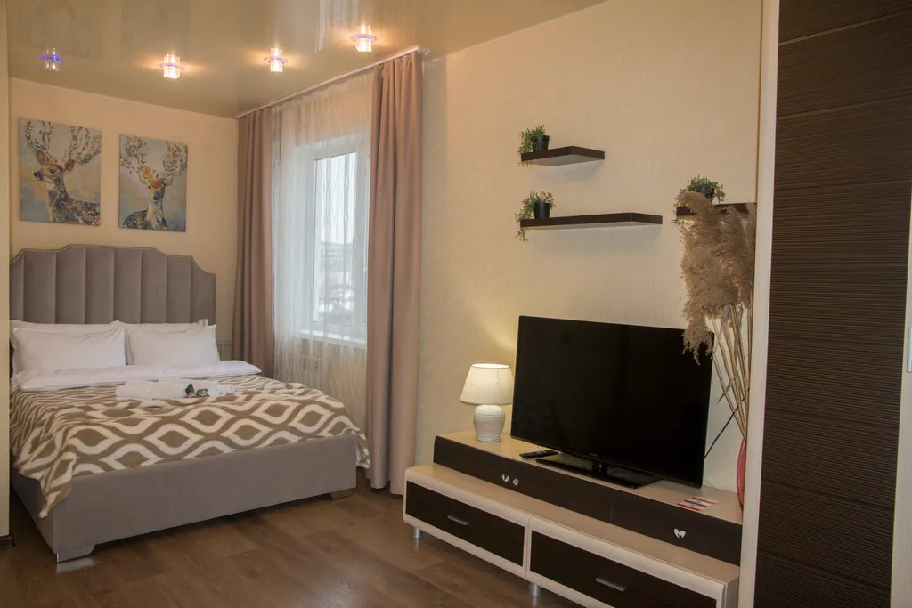 Однокомнатная с джакузи и теплыми полами