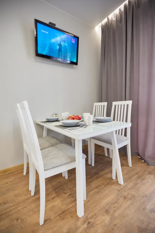 Евродвушка на высоком этаже с красивым видом