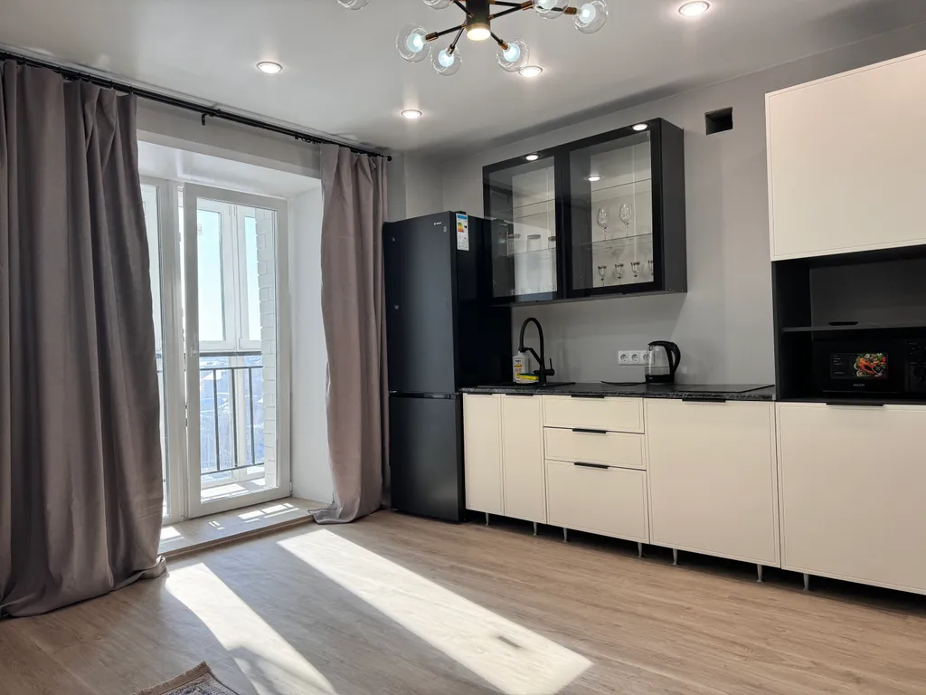 Просторная евродвухкомнатная квартира