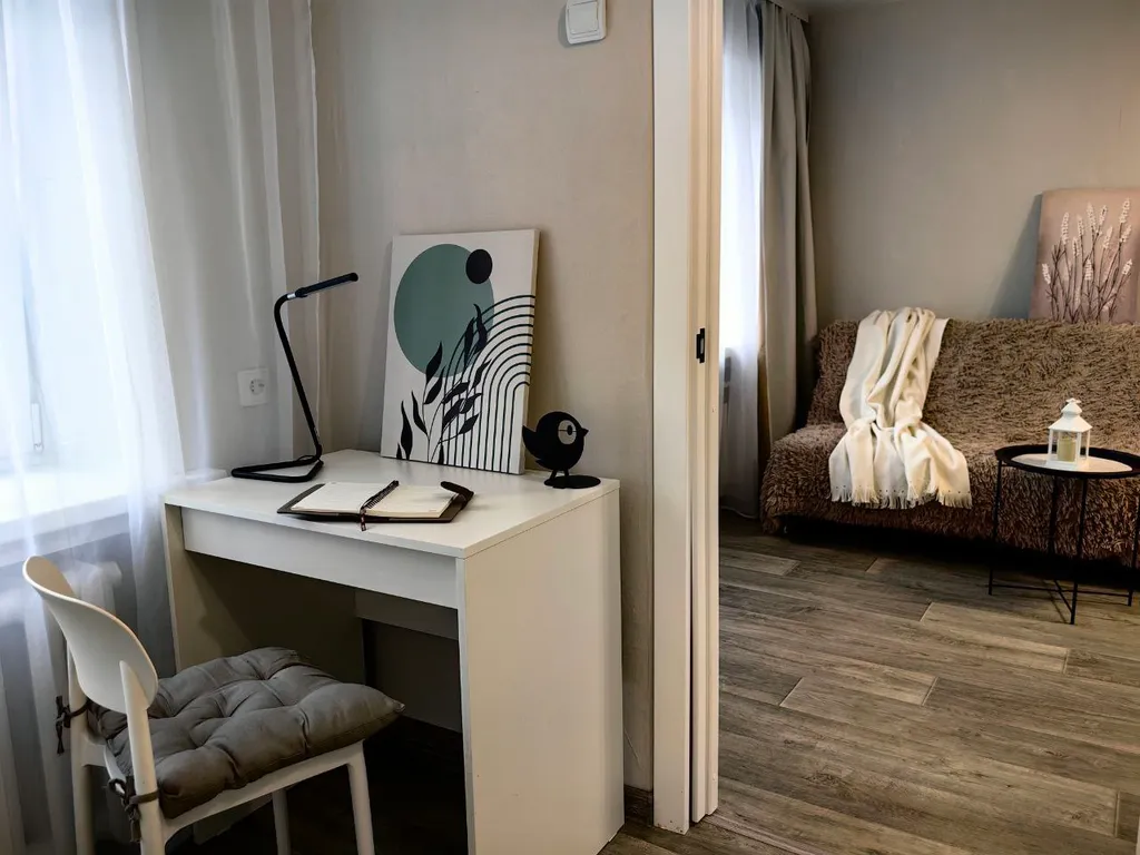 Двухкомнатная квартира в центре рядом с красивой набережной