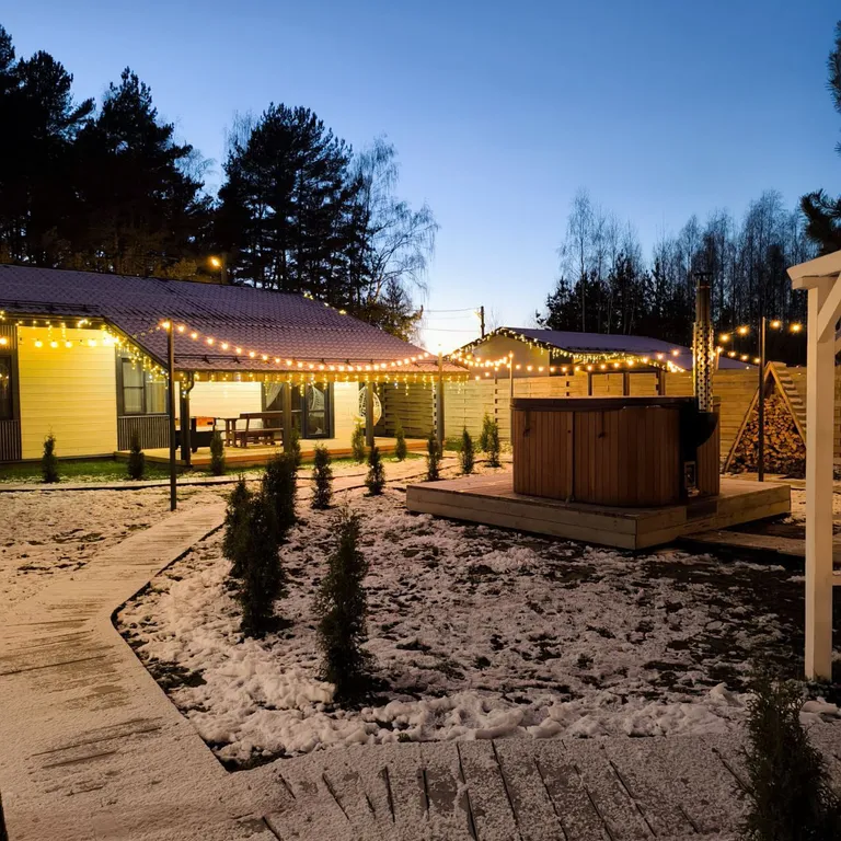 Коттедж Эко-дом Пчёлка в живописном лесу — Минино (Раменский м/о)