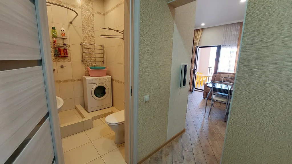 Квартира Уютная квартира с большим балконом и шикарным видом на море — Геленджик