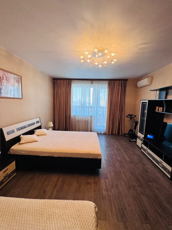 Квартира Просторная квартира с 3 кроватями в центре города — Хабаровск