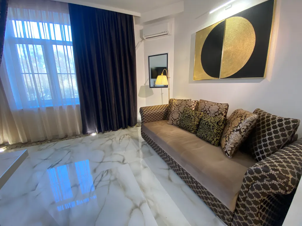 2-х комнатные апартаменты в современном стиле с камином