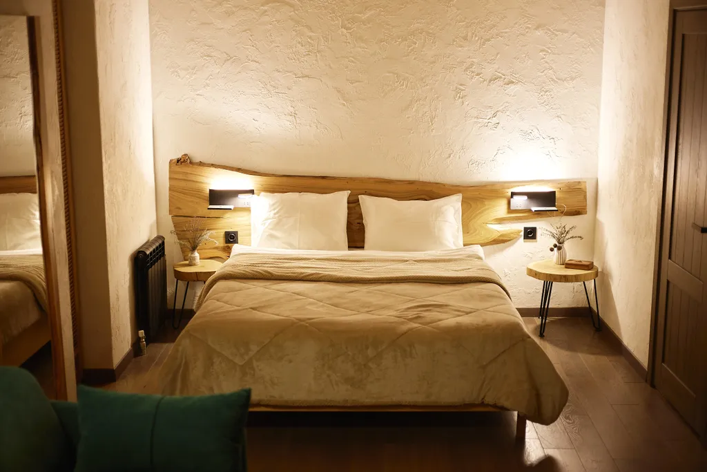 Студия Воздух с классной кухней в гостевом доме Пентакли в Красной Поляне