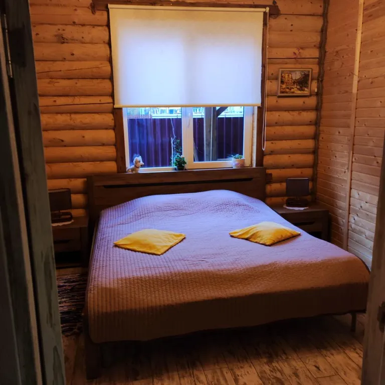 Экологический дом - сруб на побережье Балтийского моря