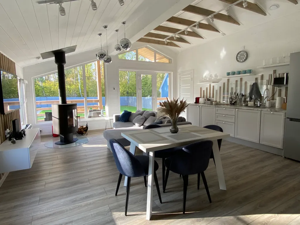 Дом с камином и шикарными видами