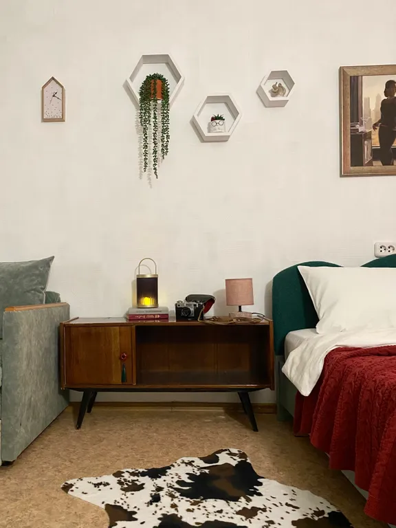 Просторная квартира с видом на город и парк