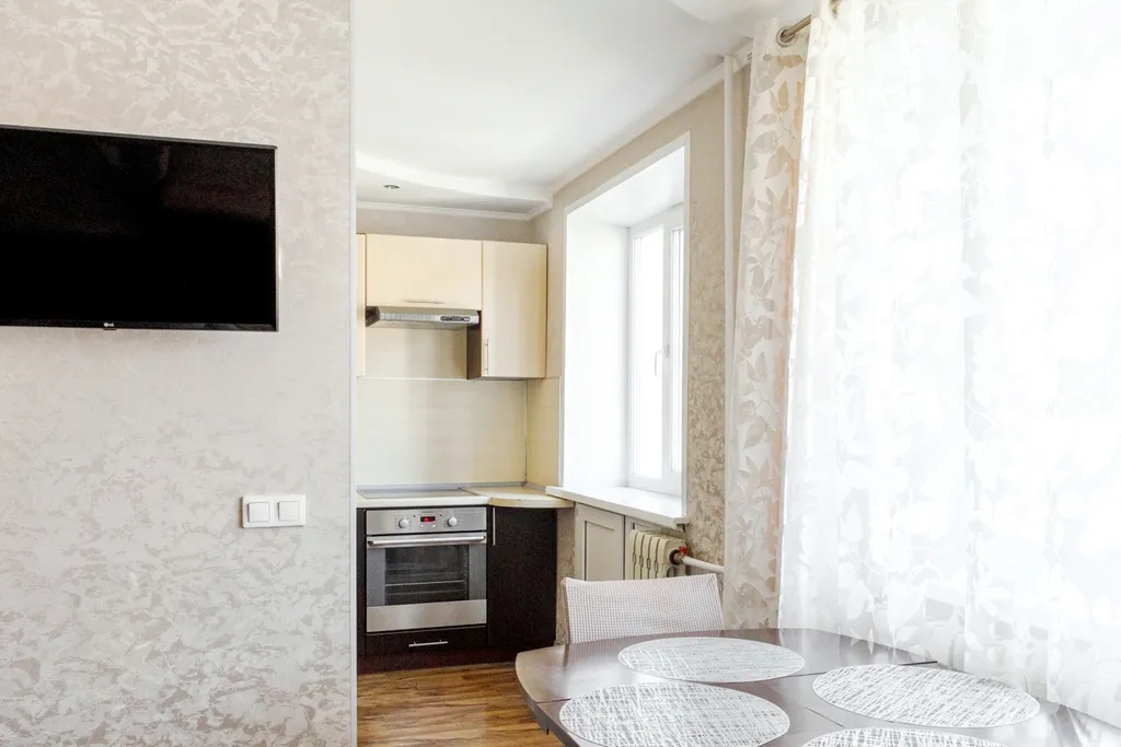 Просторная трёхкомнатная квартира на 4 этаже с балконом