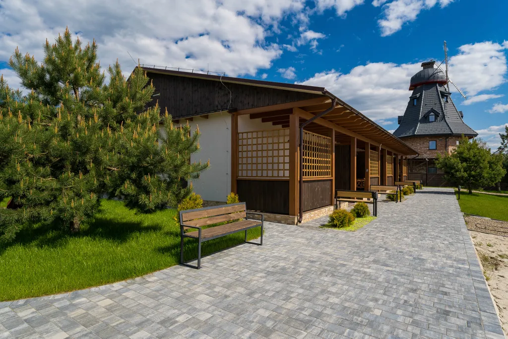 Двухкомнатный номер с завтраком в усадьбе Зубровка