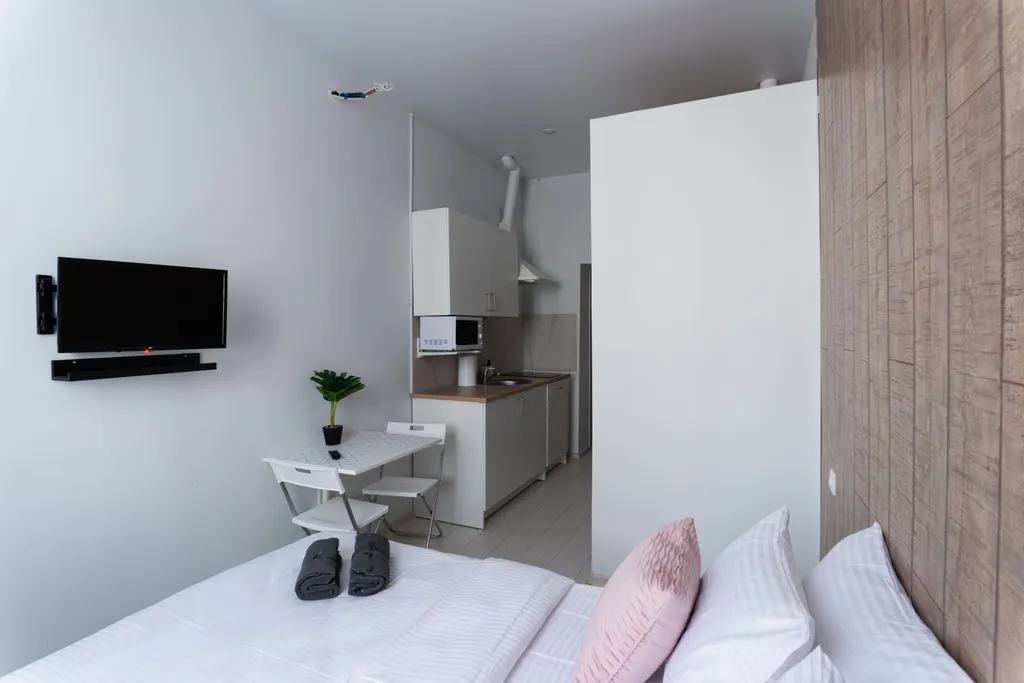 Квартира-студия с евроремонтом